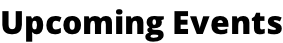 Upcoming Events